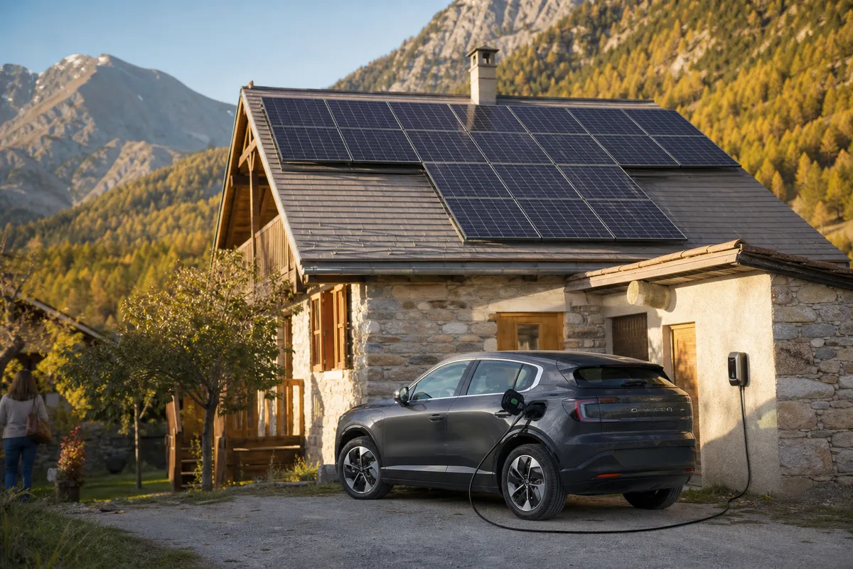 Recharge de voiture électrique à Guillestre : rouler au soleil de le Guillestrois, aux portes du Queyras