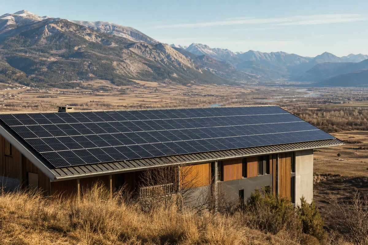 Panneau solaire Eygliers (05600) : installation photovoltaïque