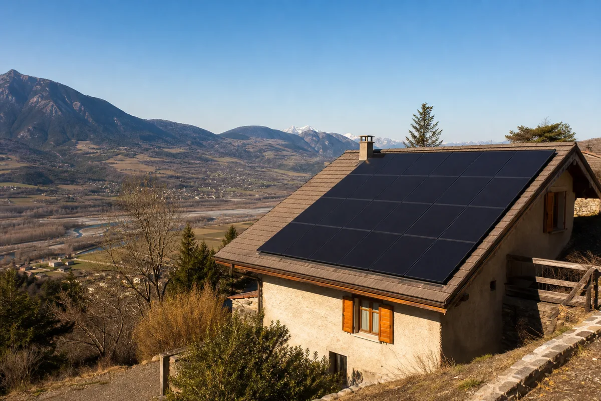 Panneau solaire Réotier (05600) : installation photovoltaïque